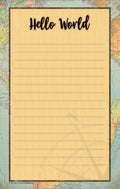 Teacher Created Resources Travel The Map Notepad, 5.25' X 8.5', 50 Sheets