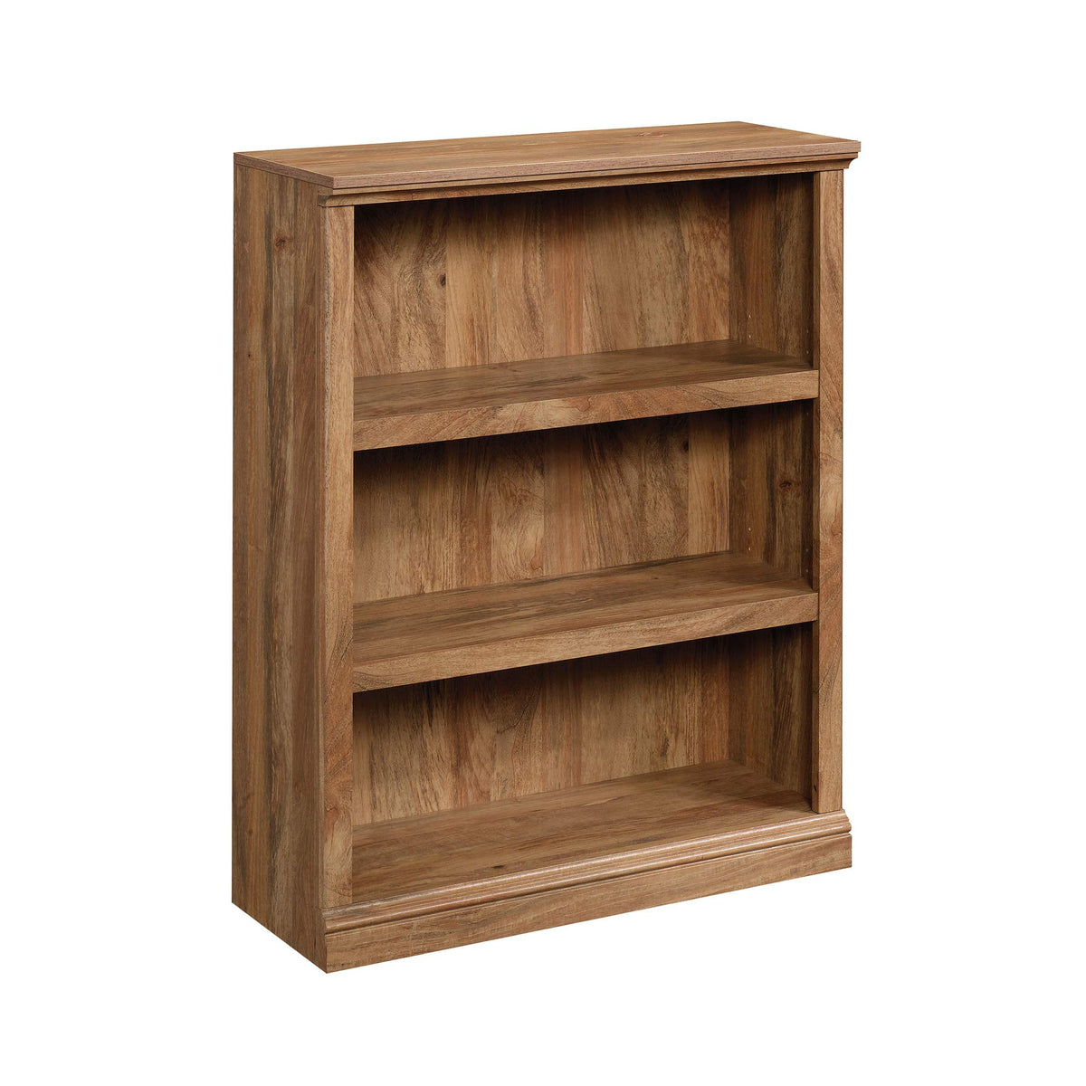 Sauder Miscellaneous Storage 3-Shelf Bookcase/ Book shelf, Sindoori Mango finish