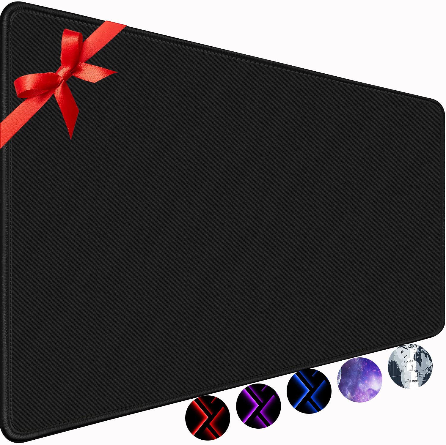 Tednetgo Large Mouse Pad, Gaming Mouse Pad, Long Mouse Pads, Waterproof Extra Large Big Mouse Pad With Stitched Edge, Xxl Non-Sl