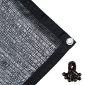 Agfabric 6X12Ft Shade Cloth 40% Garden Shades Shade Cloth With Grommets For Garden Patio, Black