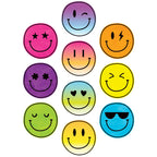 Teacher Created Resources Accents, Brights 4Ever Smiley Faces, Multicolor, Pack Of 30 Accents