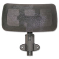 Lorell Mesh High-Back Office Headrest, Black, for use Hi-Back Mesh Chairs, 1 Count