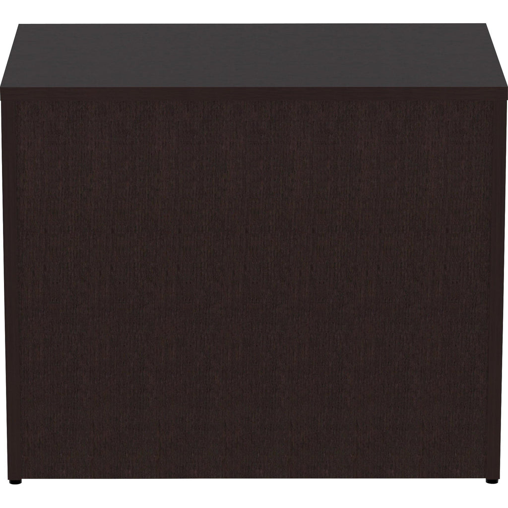 Lorell, Llr18223, Essentials Espresso Laminate Lateral File, 1 Each