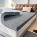 3 Inch Memory Foam Mattress Topper,Cooling Gel Infused High Density Full(54 'X75 ') Topper With Removable Skin-Friendly Cover,