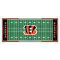 FANMATS 7348 Cincinnati Bengals Field Runner Rug - 30in. x 72in.