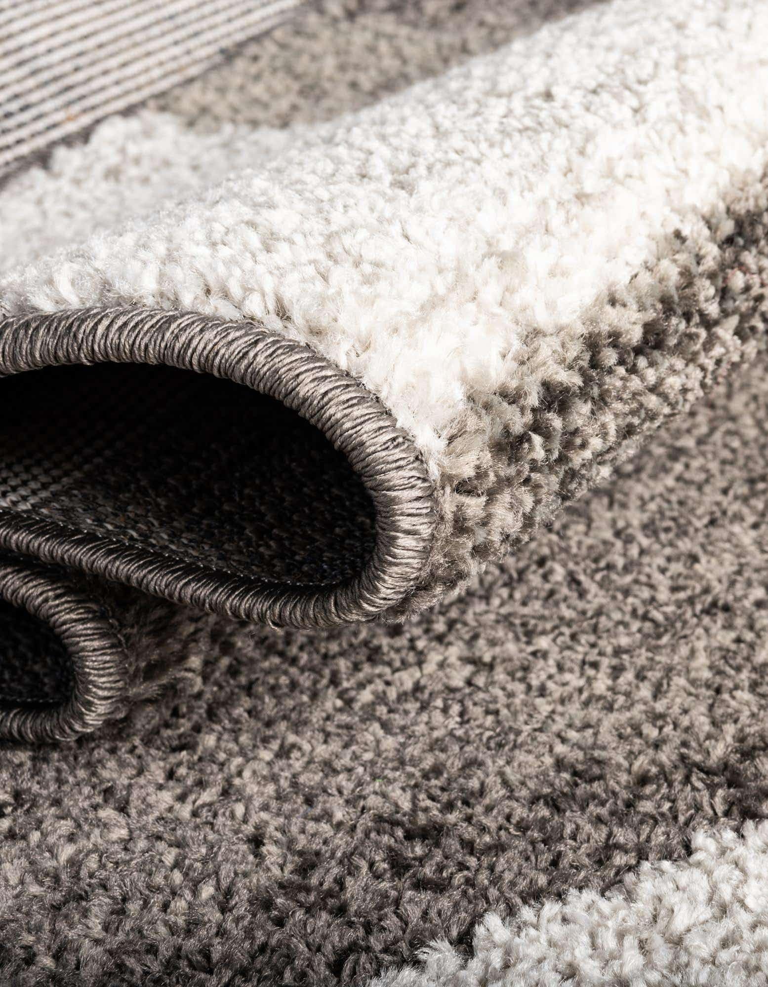 Unique Loom Autumn Collection Area Rug - Providence (5' 3'' X 8' Rectangle, Gray/ Ivory)
