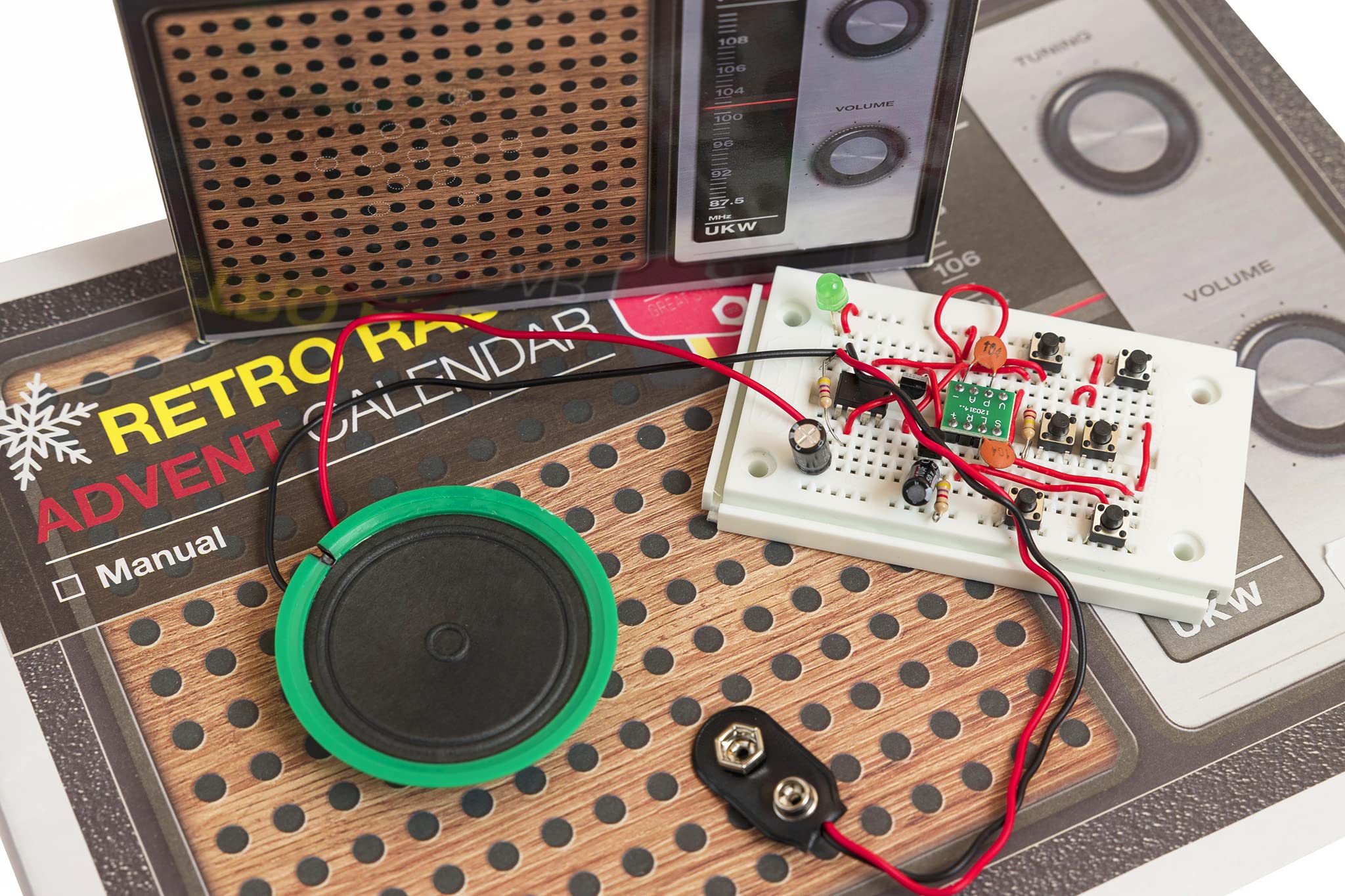 Eight Innovation Retro Radio Advent Calendar