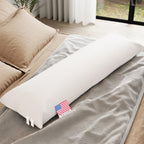Looms & Linens An American Dream 72 Inch Body Pillow Dakimakura Pillow Insert - Made In Usa Long Body Pillow Insert - Set Of 1 P