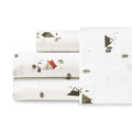 Eddie Bauer - Queen Sheets, Cotton Percale Bedding Set, Crisp & Cool Home Decor (Cascade Camping, Queen)