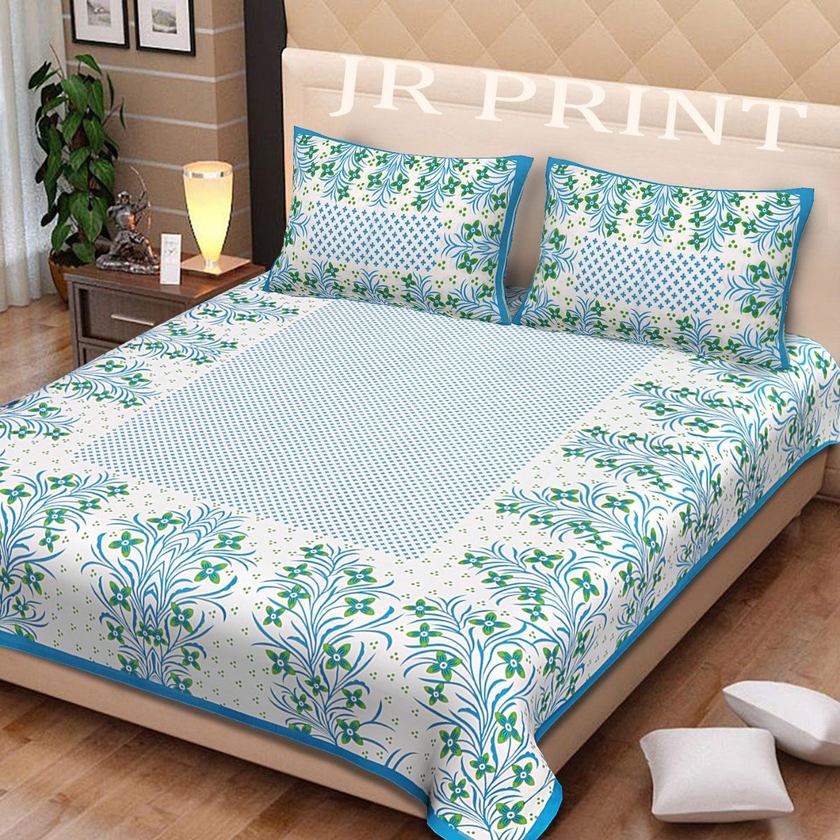 SVT TRADITINAL RAJASTHANI GADARIYA PRINT MICRO POLYCOTTON AC BLANKET DOHAR SINGLE BED