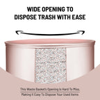 Popular Bath Blush Sinatra, Waste Basket