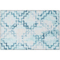 Sedona Sn15 Blue Transitional Rug Rectangle 8' X 10'