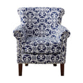 Madison Park Brooke Accent Chair, See Below, Navy