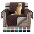 H.VERSAILTEX Chair Slipcover Reversible Chair Cover for Dogs Water Resistant Chair Cover for Living Room Washable Furniture Prot