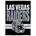 FOCO NFL Soft Plush Throw Blanket, 45 x 60, Las Vegas Raiders
