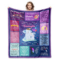 Granddaughter Gifts From Grandma, Granddaughter Blanket 60'X50', Granddaughter Birthday Gifts, Gift For Granddaughter From Gra