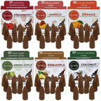 Fruity - Backflow Incense Cones For Waterfall - Scented Inscents-Cones - Pineapple, Strawberry, Coconut, Mango, Apple, Orange -