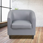 Flash Furniture Katie Gray LeatherSoft Lounge Chair