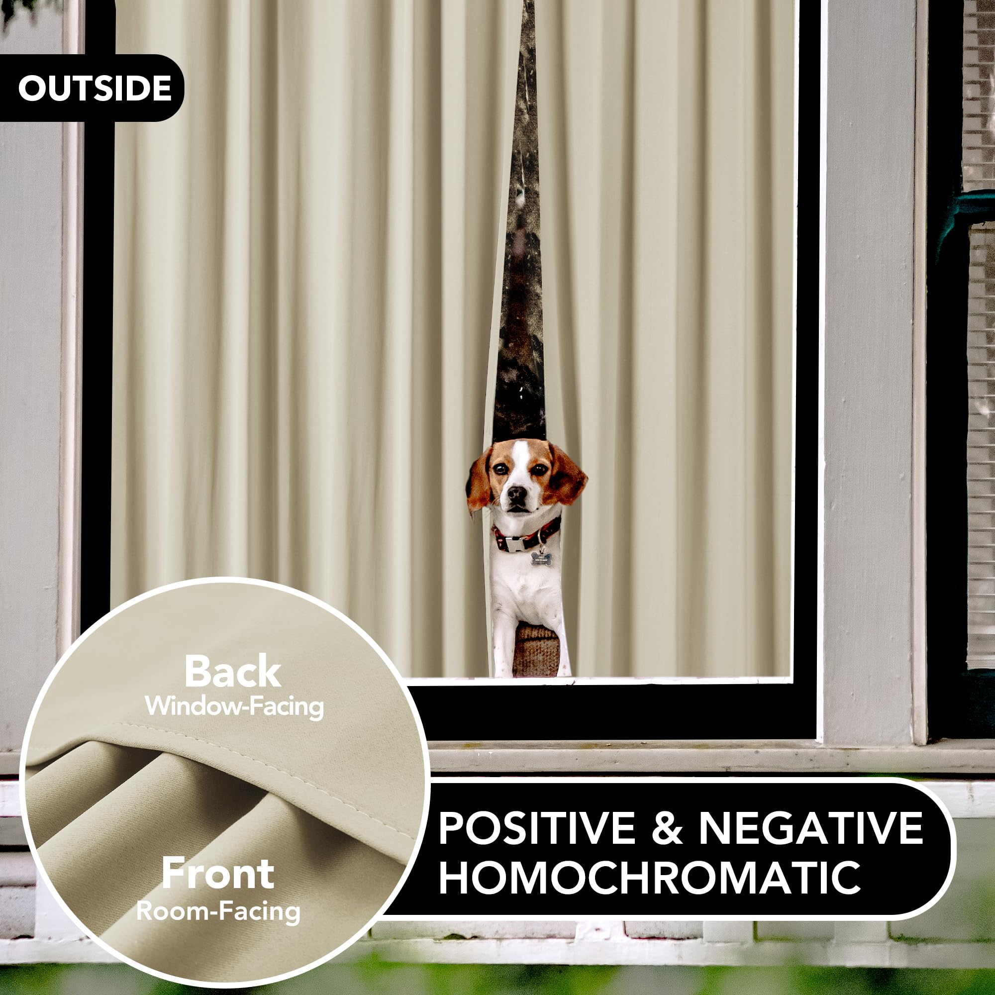 Deconovo Blackout Curtains For Bedroom?hermal Insulated, Noise-Reducing, Energy-Efficient Drapes For Privacy & Soundproofing?deal For Parents, Seniors?2W X 63L Inch, Dark Beige, 2 Panels