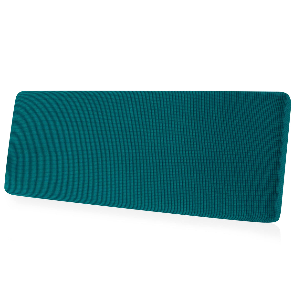 Chun Yi Stretch Loveseat Couch Cushion Cover Suitable For 2 Settee, Sofa Seat Slipcover With Spandex Jacquard Fabric(Medium,Teal