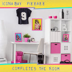 Icona Bay 8X10 Picture Frames (Pink, 3 Pack), Colored Solid Wood Scandinavian Style Frames For Photo, Pizzazz Collection