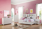 ACME Furniture Lacey Storage Daybed, Twin, White