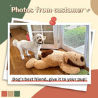 Morismos Giant Stuffed Dog Animal, Huge Stuffed Dog Plush,Soft Large Stuffed Dog Pillow For Kids,Girls, Boys, 51 Inch
