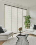 Godear Design Adjustable Verticsl Sliding Panel Track Blinds For Windows, Room Dividers Walls, Closet Doors, Extendable Track Fr