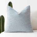 Foindtower Modern Textured Boucle Throw Pillow Covers Accent Solid Decorative Pillow Cases Cozy Woven Couch Cushion Case For Cha
