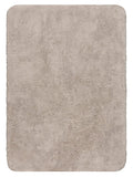 Saral Home Taupe Cotton AntiSkid Bathmat  60X100 cm