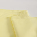 Ntbay Satin Body Pillowcase For Hair And Skin, Luxurious And Silky Pillow Case With Envelope Closure, 20X54 Inches, Light Yellow