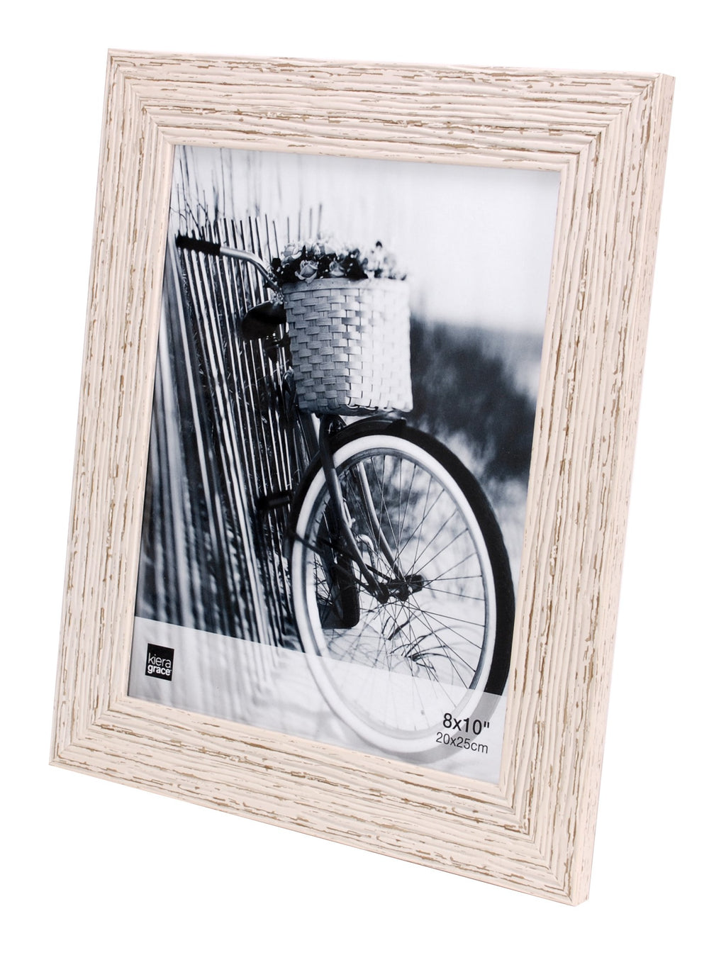 Kiera Grace Maya Weathered Beachwood Picture Frame, 8 X 10 Inches, White