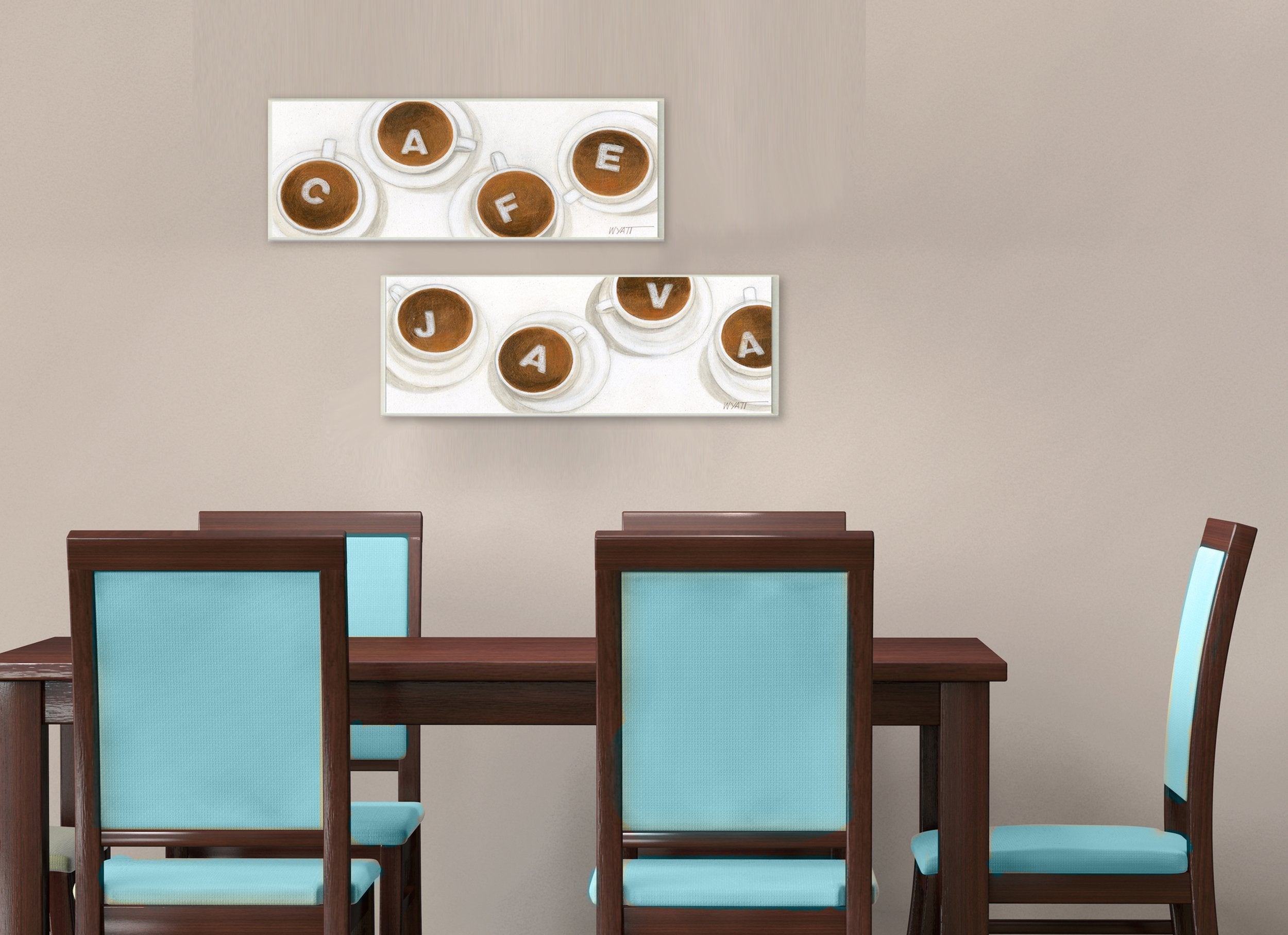 The Stupell Home Decor Collection Must Have Java And Cafe Rectangle Duo Kitchen Wall Plaque