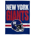 FOCO NFL Soft Plush Throw Blanket, 45 x 60, New York Giants