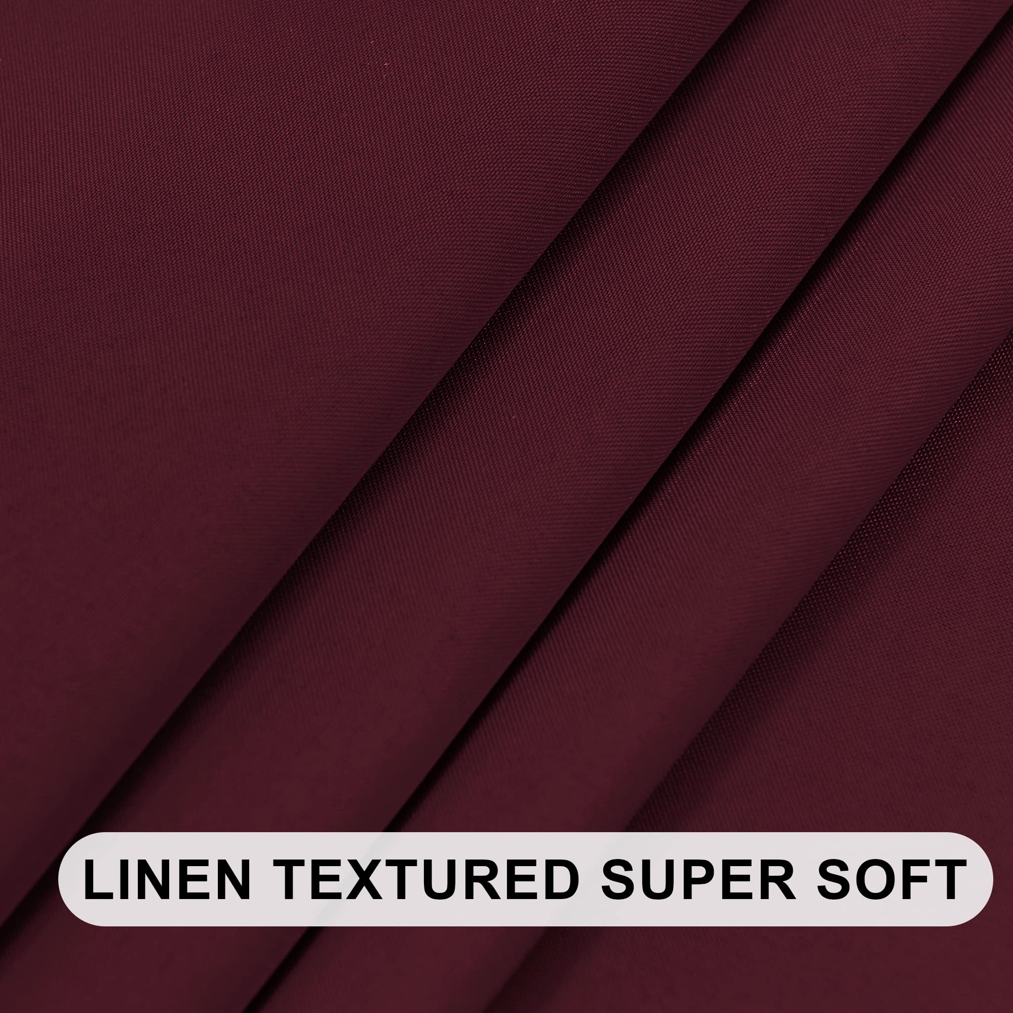 Dwcn Valance Curtains For Living Room, Kitchen Valance Solid Short Topper, Christmas Curtain Valance, Rod Pocket Bathroom/Baseme