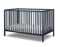 Sorelle Furniture Happy Crib 3-in-1 Convertible Crib, Made of Sustainable Beech Wood, Wooden Baby Bed, Toddler Bed and Childs Da