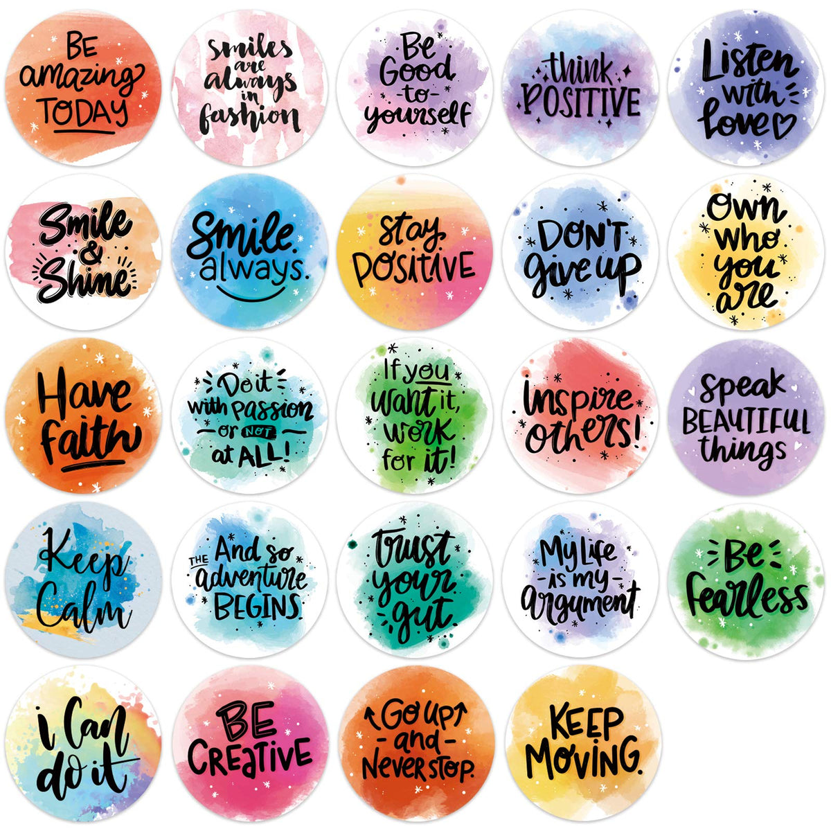 480 Counts Inspirational Quotes Words Stickers Inspiring Planner Stickers Encouraging Stickers Motivational Encouragement Sticke