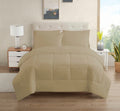 Dorm Room Essentials College Bedding Comforter Set 7 Piece Full Size Bed In A Bag For College Students Boys And Girls, Full, Tau