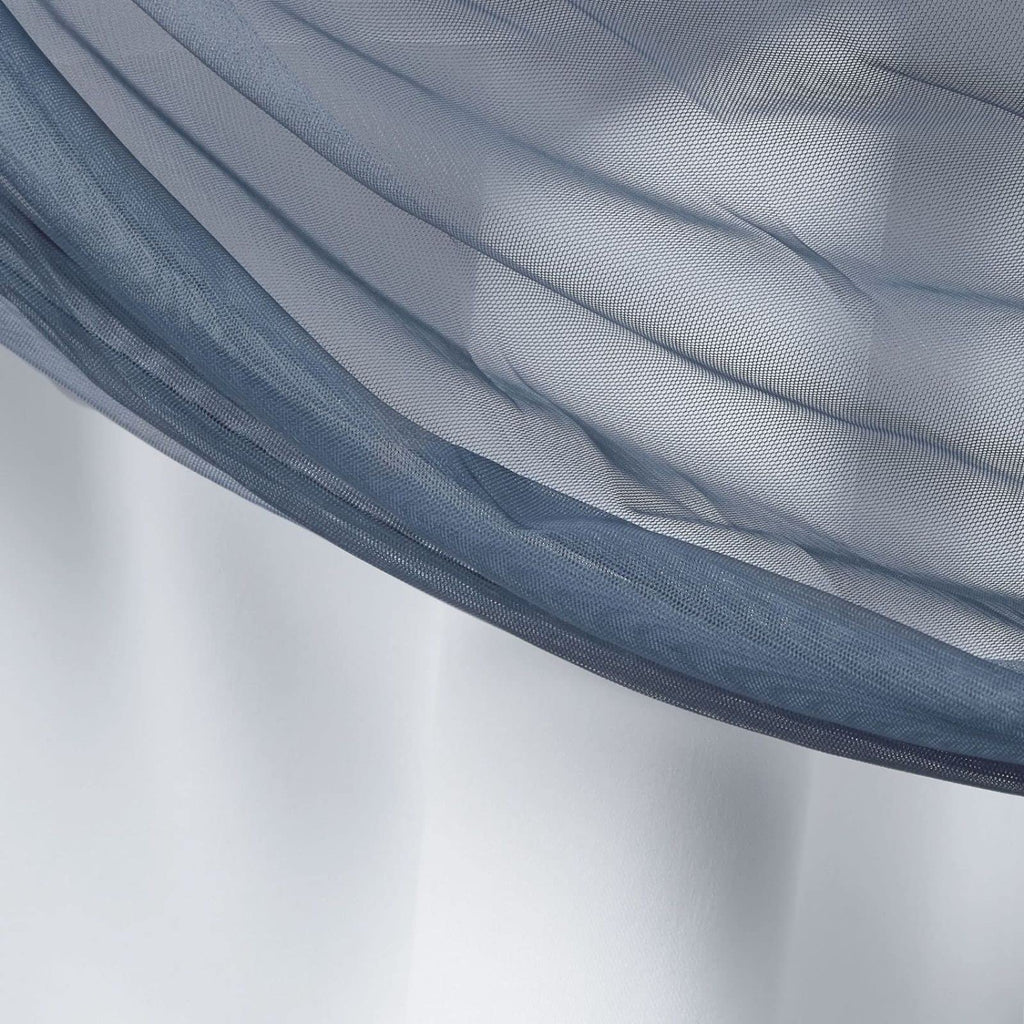 Exclusive Home Crescendo Curtain Panel Pair Polyester Indigo 52"x96" Set of 2