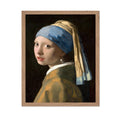 Poster Master Vintage Illustration Poster - Retro Impressionism Print - Gift for Artist, Friend - Girl with the Pearl Earring, B