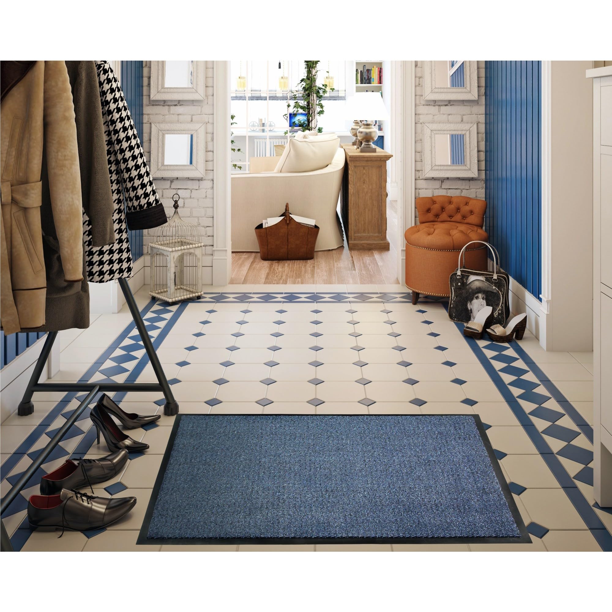 Doortex Advantagemat Blue Indoor Entrance Mat 24" x 36"