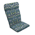 Arden Selections Outdoor Adirondack Or Rocking Chair Cushion, 20 X 17, Rain-Proof, Fade Resistant 20 X 17, Sapphire Aurora Blue