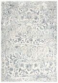 Alora Decor Glamour 5'3"X7'6" Vine/Scroll Cream/Gray/Rust/Blue Area Rug