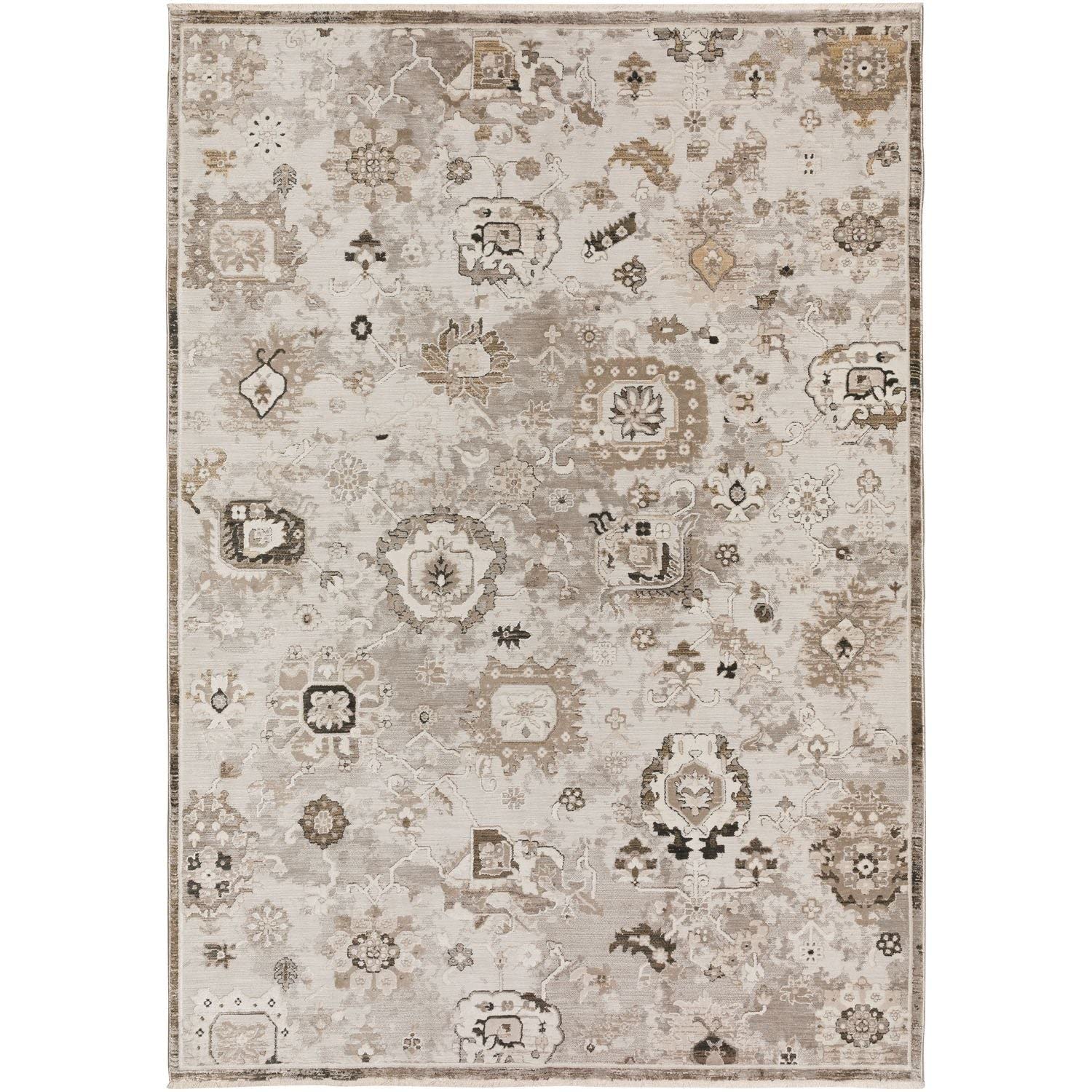Antalya Ay5 Gray Transitional Rug Rectangle 7' 10" X 10'
