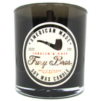 Fury Bros. Black Series Scented Candles | Tobacco & Musk | All-Natural Soy Wax | Hand-Poured In Usa | Long 60-70 Hour Burn (9 Oz