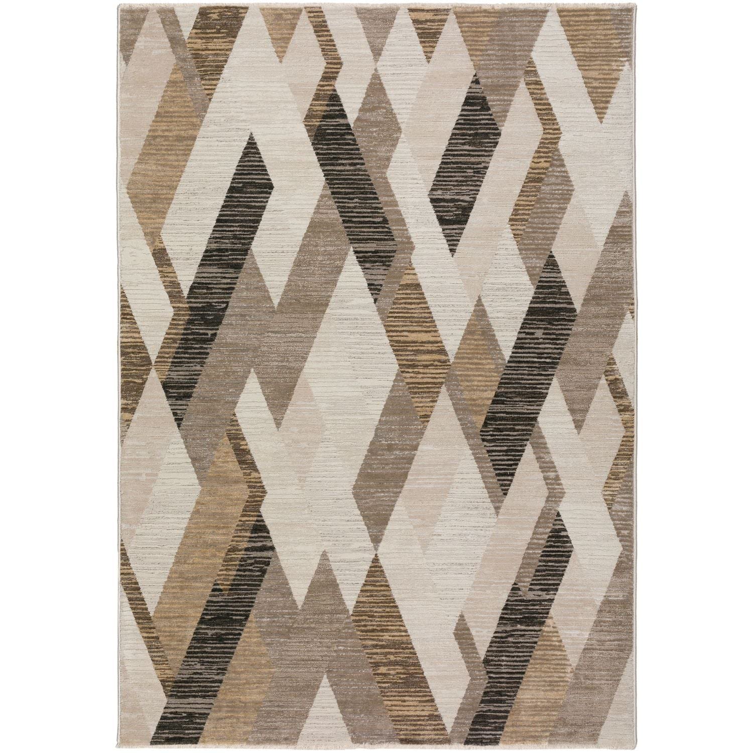 Denizi Dz5 Taupe Transitional Rug Rectangle 9' X 13 ' 2"
