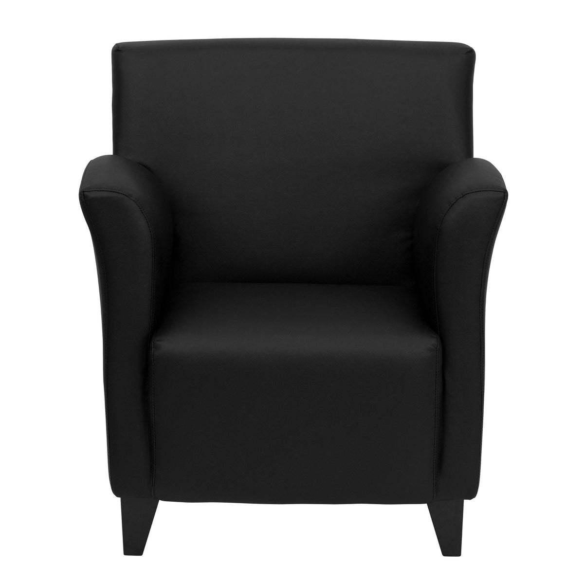 Flash Furniture HERCULES Roman Series Black LeatherSoft Lounge Chair