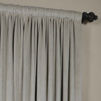 Hpd Half Price Drapes Signature Velvet Thermal Blackout Curtains For Living Room 84 Inch Long (1 Panel) Rod Pocket Insulated Blackout Curtains For Bedroom Window Curtains, 100W X 84L, Cool Beige