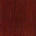 30 x 48 Rectangular High-Gloss Mahogany Resin Table Top with 2 Thick Edge