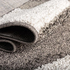 Unique Loom Autumn Collection Area Rug - Providence (10' X 14' 1'' Rectangle, Gray/ Ivory)